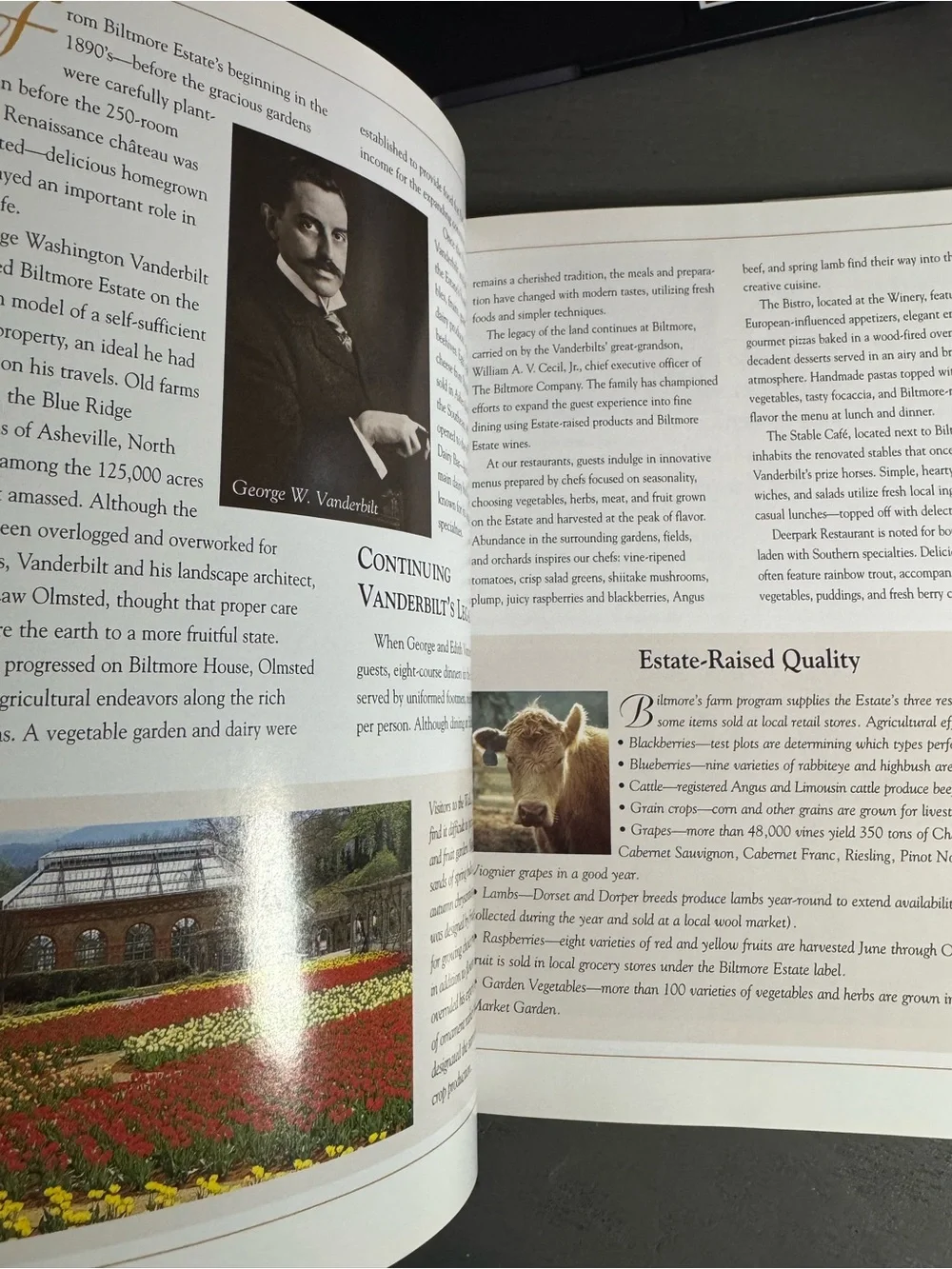 Bounty of Biltmore Cookbook - Collectors Edition Asheville North Carolina 2000